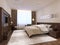 Bedroom interior minimalism style