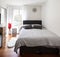 Bedroom overlooking the garden.