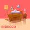 Bedroom Retro Design