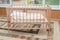 Beds  for kindergarten. Furniture for children preschoolers