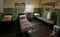 Beds and kit belonging to WW1 soldiers in a restored army barracks room