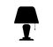 Bedside light bulb icon