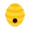 Bee hive flat icon