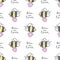 Bee in love pattern