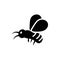 Bee signage icon vector template design trendy