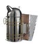 Bee smoker on a white background. The beekeeper`s tool. Beekeeping Inventory.