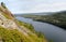 Beech Mountain overlook of Echo Lake