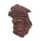 Beef Biltong South African Beef Jerky isolated on a white studio background.