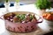 beef bourguignon in a tureen ready for a family meal