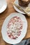 Beef Carpaccio with Shaved Parmesan Cheese
