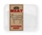 Beef meat polystyrene packaging