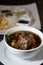 Beef oxtail soup asian culinary