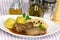 Beef Roulade with Dumplings,Cabbage (Sauerkraut) a