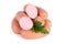 Beef sausages with parsley