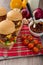 Beef Sliders with homemade barbecue sauce