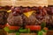 Beef Sliders with homemade barbecue sauce