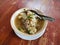 Beef Soto. Indonesian food in the form of meat soup