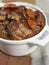 Beef stew bourguignon