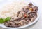 Beef stroganoff