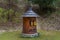 Beehive bee house in shape of wooden sculpture