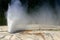 Beehive geyser in Yellowstone national park