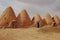 Beehive houses in the Syrian Desert