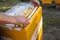 Beehive Spring Management. beekeeper inspecting bee hive and prepares apiary for summer season. Beekeeping. Beekeeper