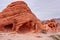 Beehive style red rock at Valley of Fire, Nevada, USA