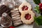 Beehives or wasp nests, Linzer and other Christmas cookies