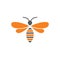 Beekeeping related icon on background for graphic and web design. Simple illustration. Internet concept symbol for