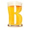 BEER ALPHABET letter B