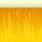 Beer background texture with foam and bubbles