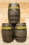 Beer Barrels Labelled \'Pickering\'