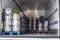 Beer barrels on a pale inside a truck in Copenhagen, Denmark