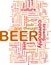 Beer beverage background concept