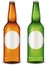 Beer bottle blank package design