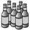 Beer Bottles Illustration