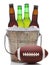 Beer Bucket with Football