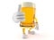 Beer character with thumbs up gesture