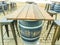 Beer Cube Wooden insulated table with stools