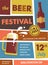 Beer Festival vintage poster