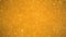 Beer foam.Golden dust background. Golden particles dust. Animation background