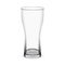 Beer glass. Isolated goblet mockup. Transparent