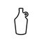 Beer growler outline icon