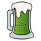 Beer jar green saint patrick celebration icon