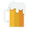 Beer Mug Color Vector icon which can be easily modified or edit