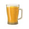 Beer Mug isolated. pot alcohol. Foam drink