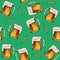 Beer seamless pattern.