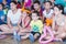 Beer-Sheva, ISRAEL -Children with viewers in the summer holidays, July 25, 2015