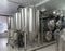 Beer storage tanks, food processing industry